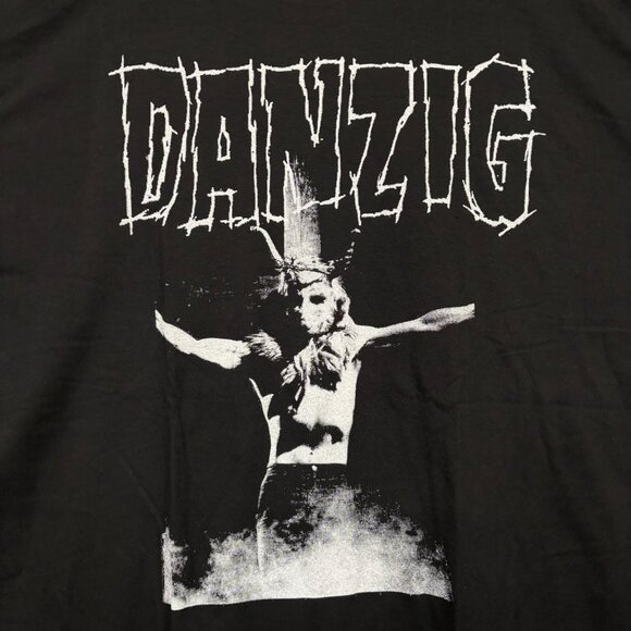Danzig Video Concert VHS Cover Heavy Metal Band T-Shirt XL - Picture 2 of 4